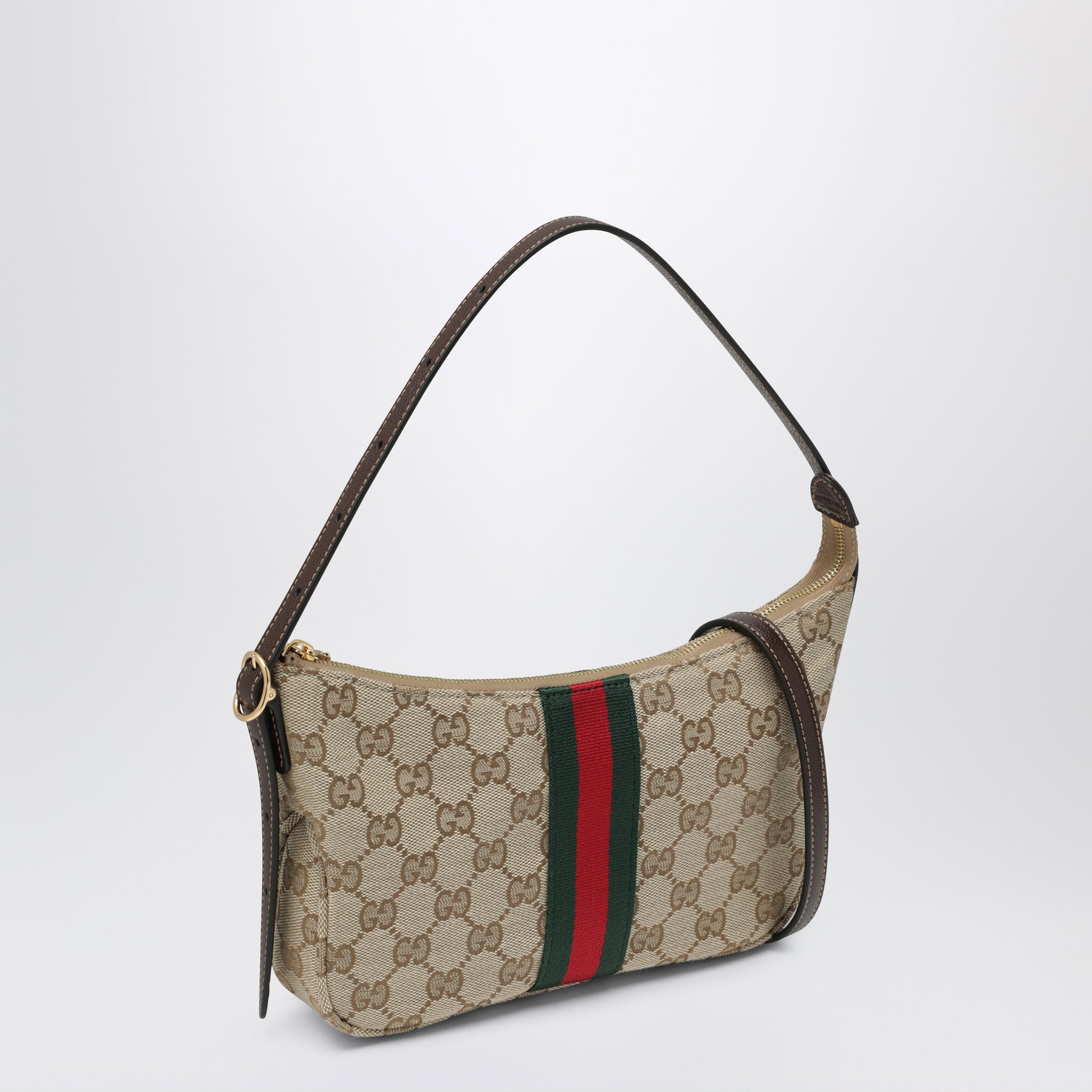 Small Beige GG Pattern Bag