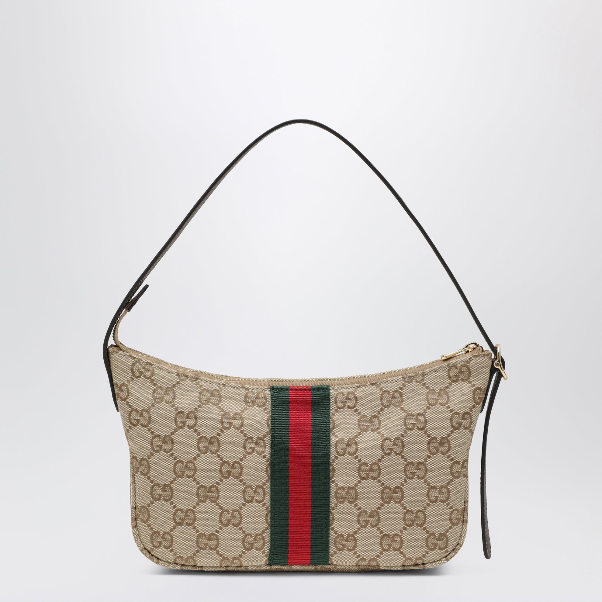 Small Beige GG Pattern Bag