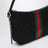 Sac Lunetta petit format noir en tissu GG