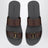 Sandales Babylone en cuir lisse marron