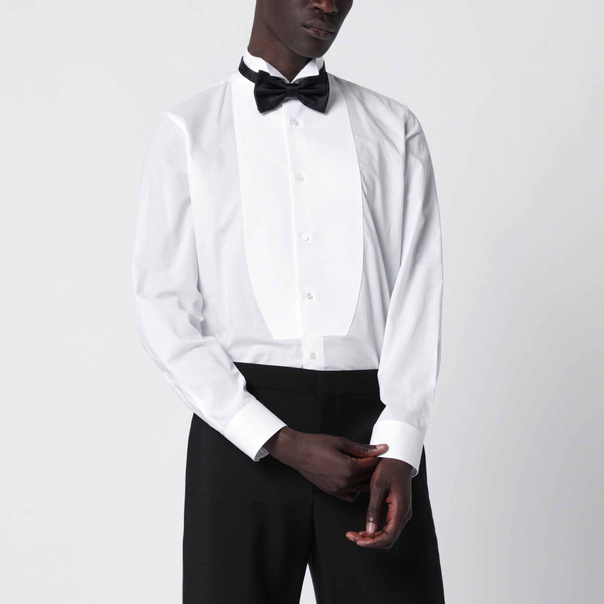 Chemise de smoking blanche