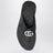 Tongs Riviera En Cuir Avec Logo GG