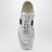 Stretch Sneakers in white leather with worn effect