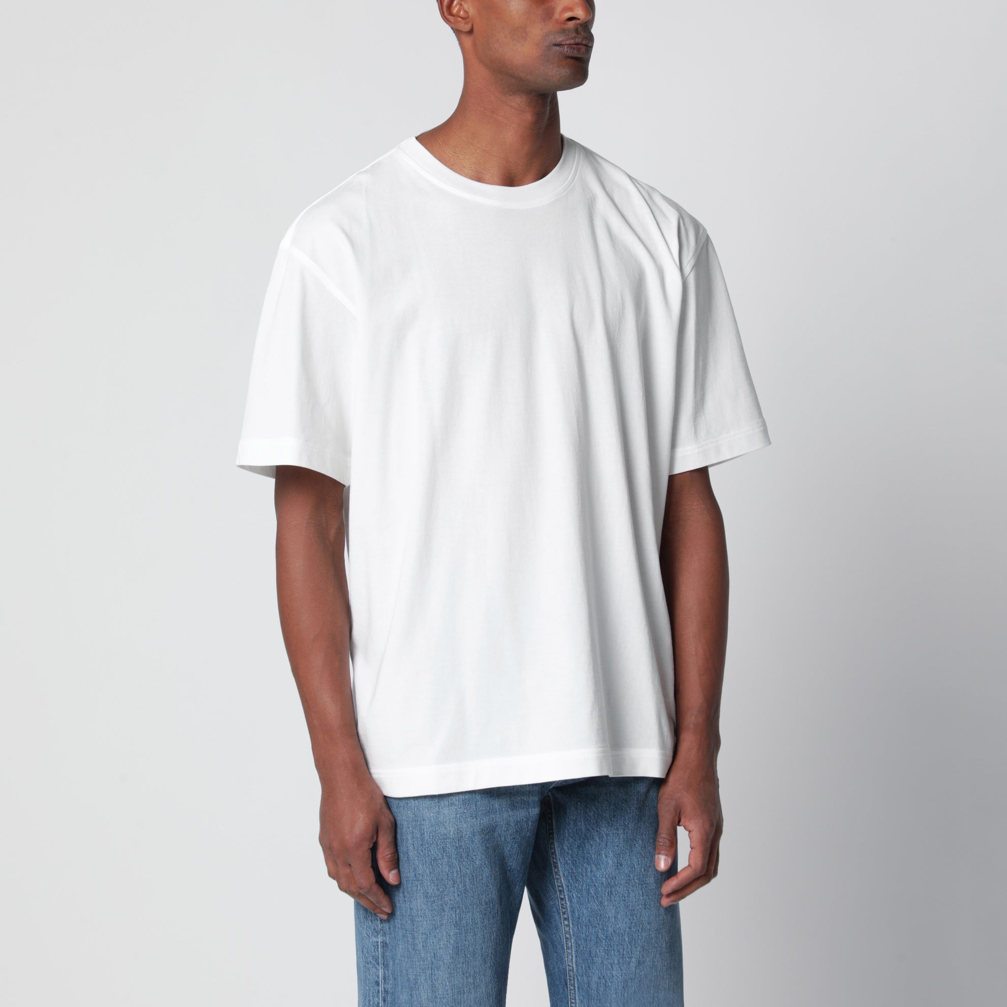 White cotton T-shirt