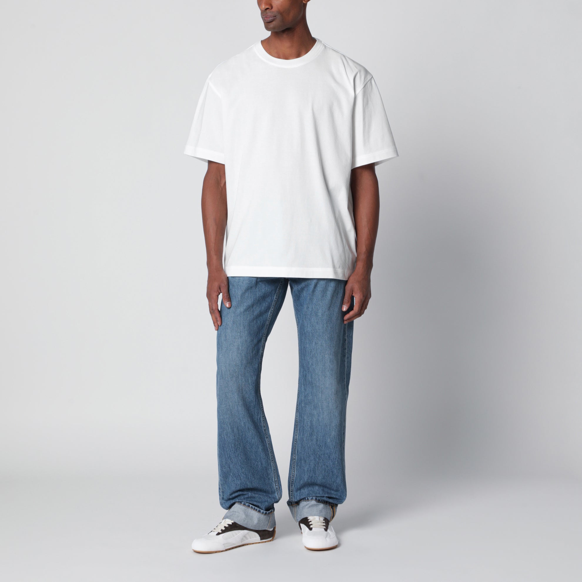 White cotton T-shirt