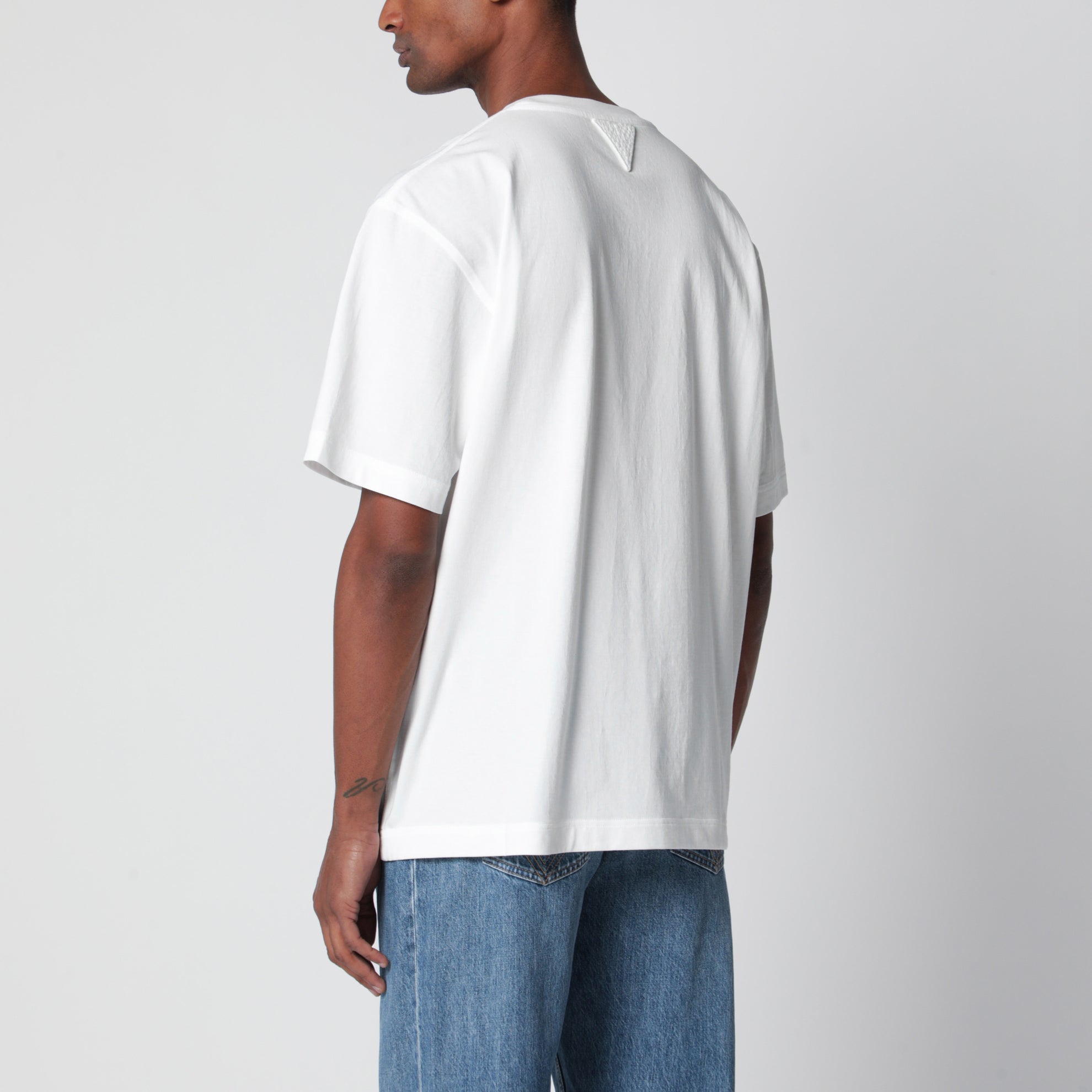 White cotton T-shirt