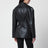 Black leather jacket with Dionysus belt