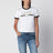 T-shirt bianca in jersey di cotone