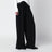 Pantaloni Gala neri in twill di lana