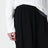 Pantaloni Gala neri in twill di lana