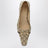 Damen-Pumps Vittoria aus Leder in Vintage Sand