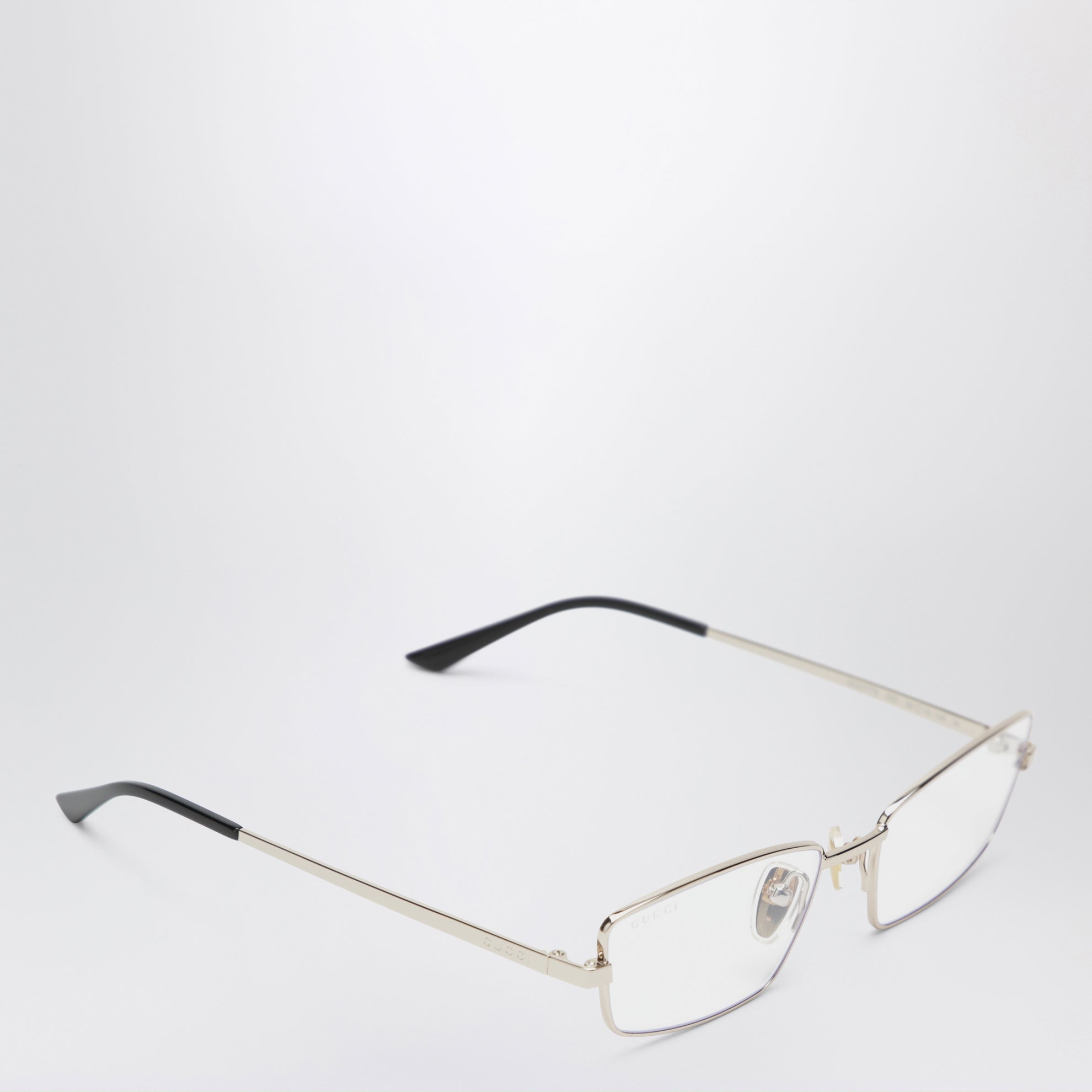 Gold-Tone Metal Frame Glasses