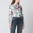 Silk Twill Shirt With Flora Print