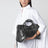 Le City Medium Tasche aus stahlgrauem Leder