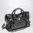 Le City Medium Tasche aus stahlgrauem Leder