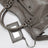 Le City medium handbag in dark walnut leather
