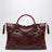 Sac à main Le City moyen en cuir couleur merlot