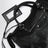 Sac Le City Media en cuir d’agneau noir