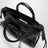 Borsa Le City piccola in pelle nera