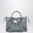 Borsa Le City piccola in pelle blu grigia