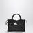 Le City Mini Handtasche aus Lammleder in Schwarz