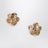 Boucles d’oreilles Knot en argent sterling plaqué or 18 carats