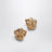 Orecchini Knot in argento sterling bagnato in oro 18kt