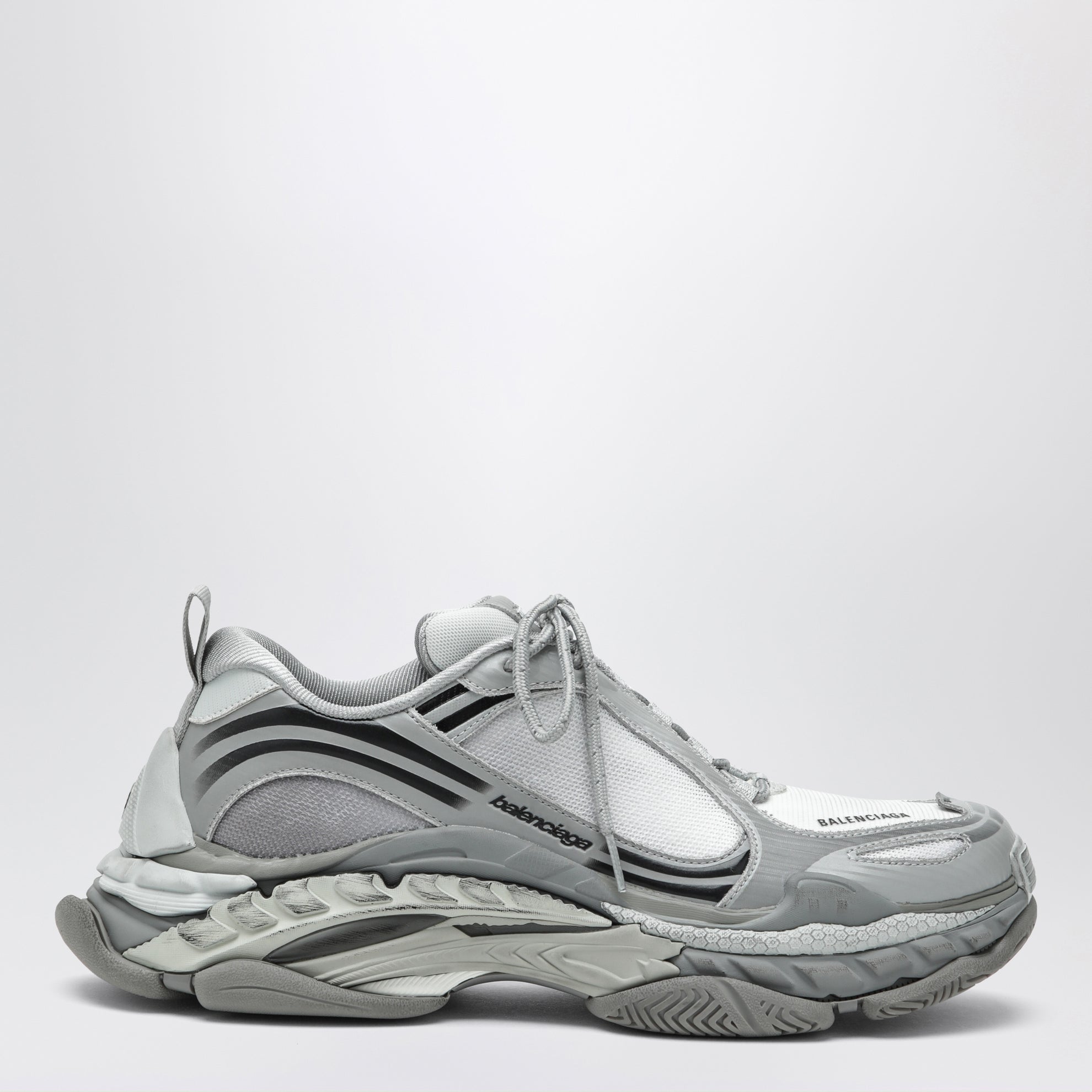 Baskets Triple S.2 dégradé gris en polyuréthane