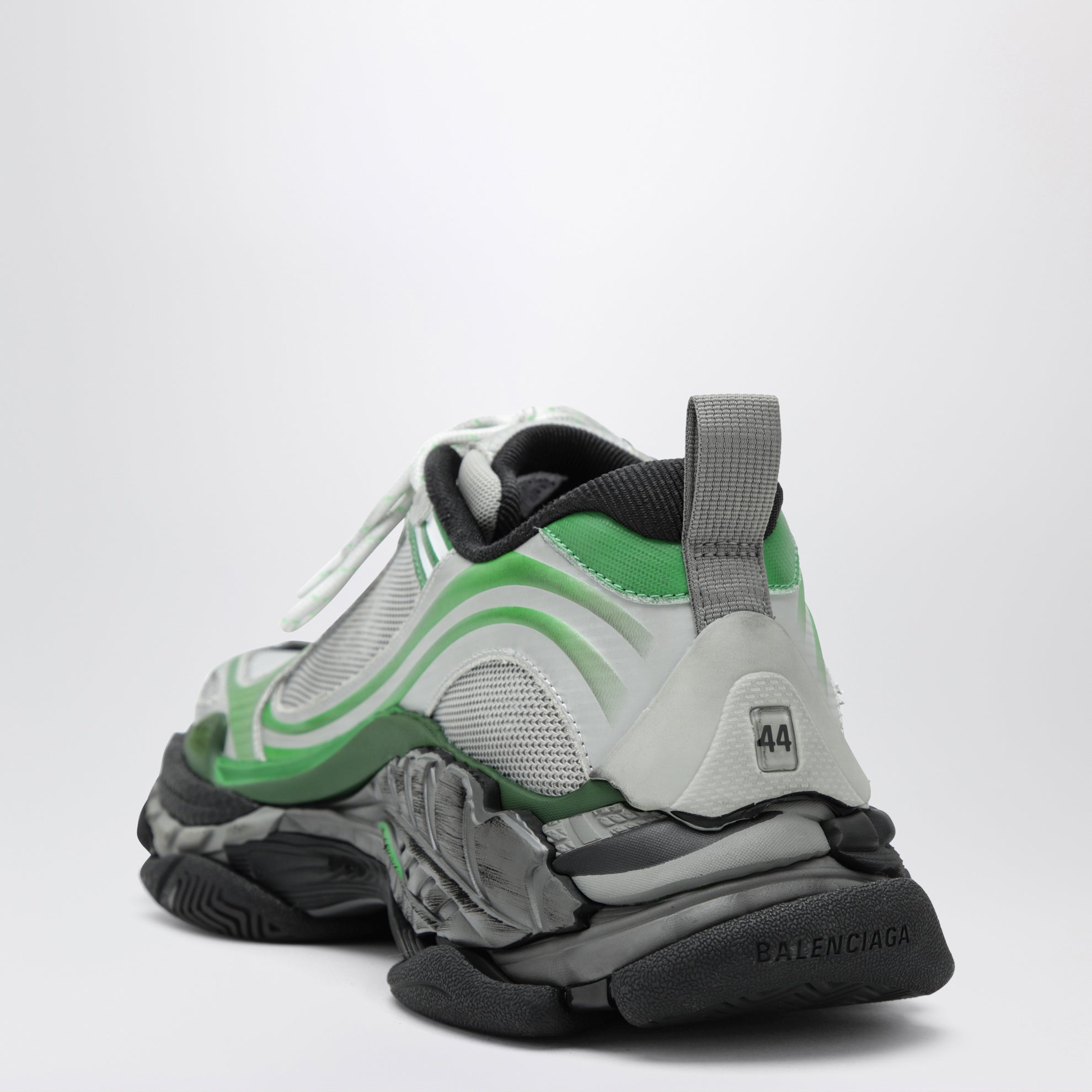 Triple S.2 sneakers in grey/green polyurethane