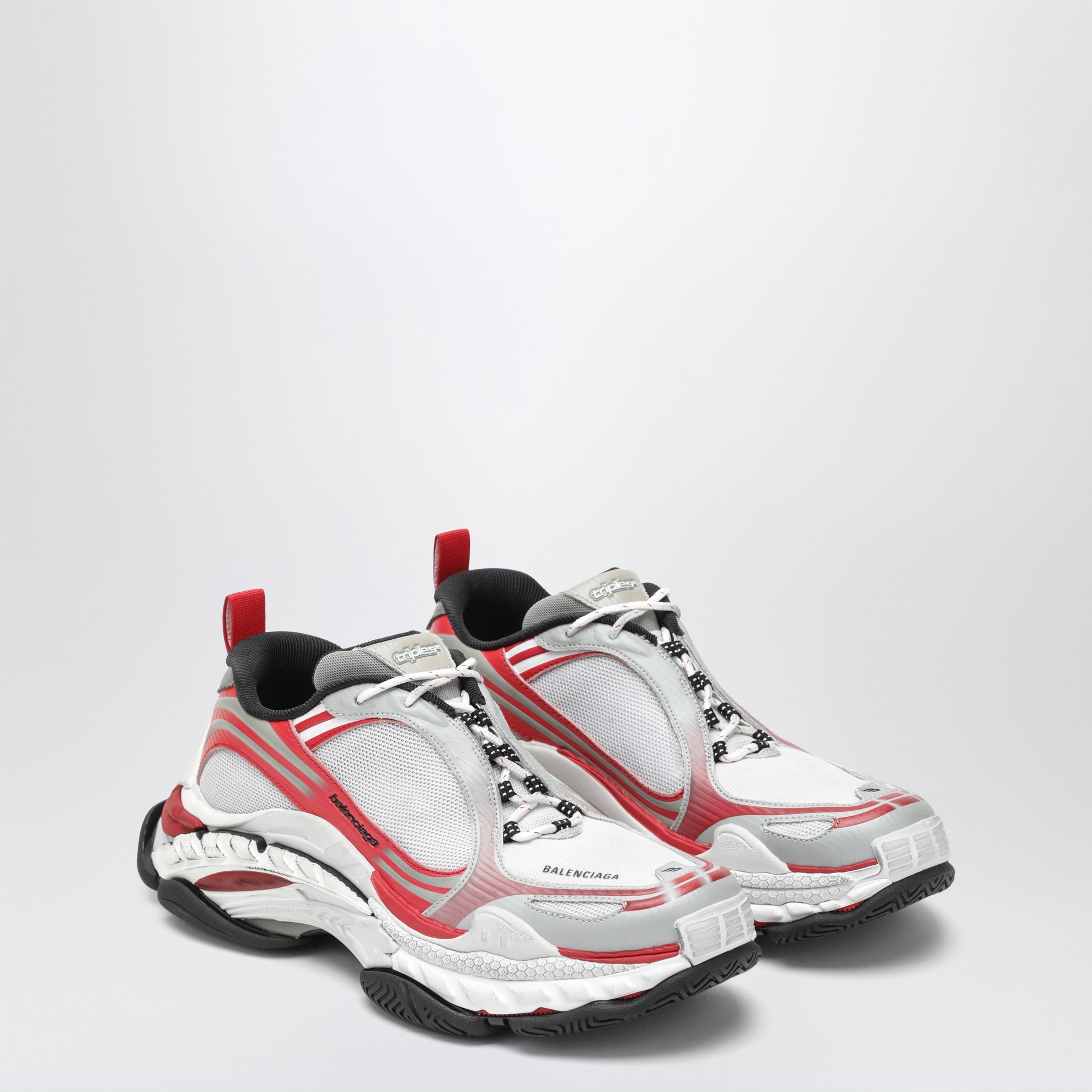 Sneakers Triple S.2 Grey Mix/Red/White