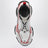 Sneakers Triple S.2 Grey Mix/Red/White