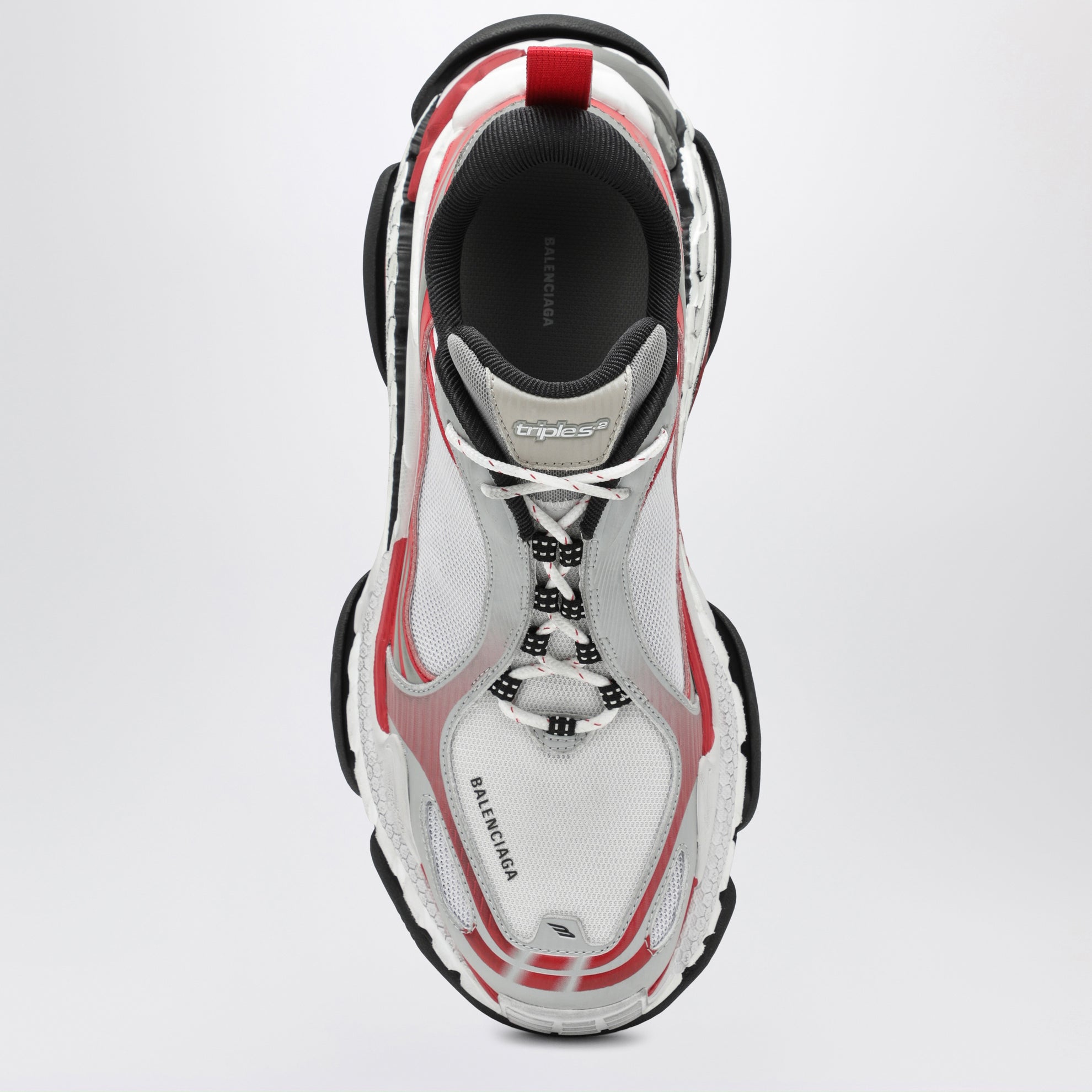 Sneakers Triple S.2 Grey Mix/Red/White