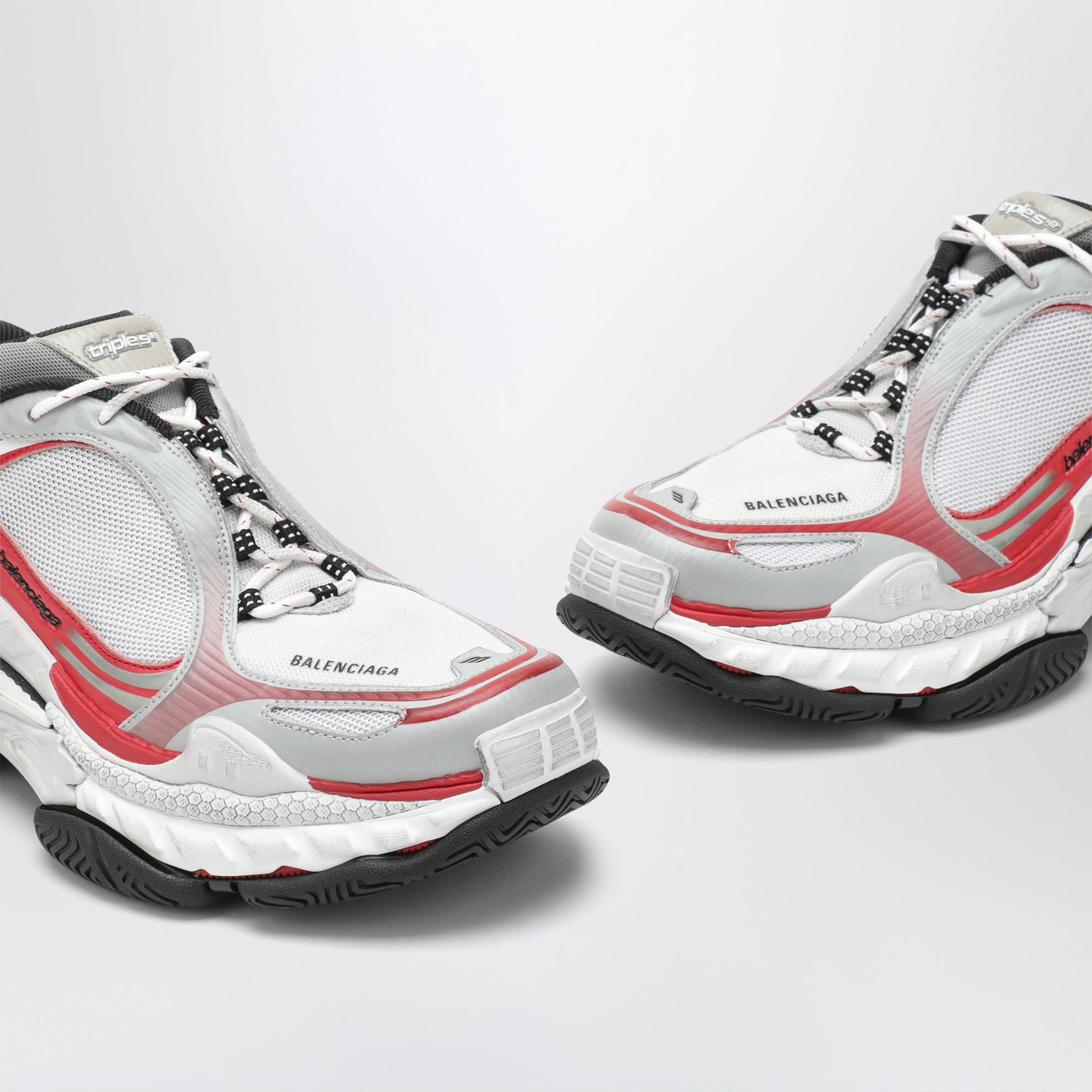 Sneakers Triple S.2 Grey Mix/Red/White