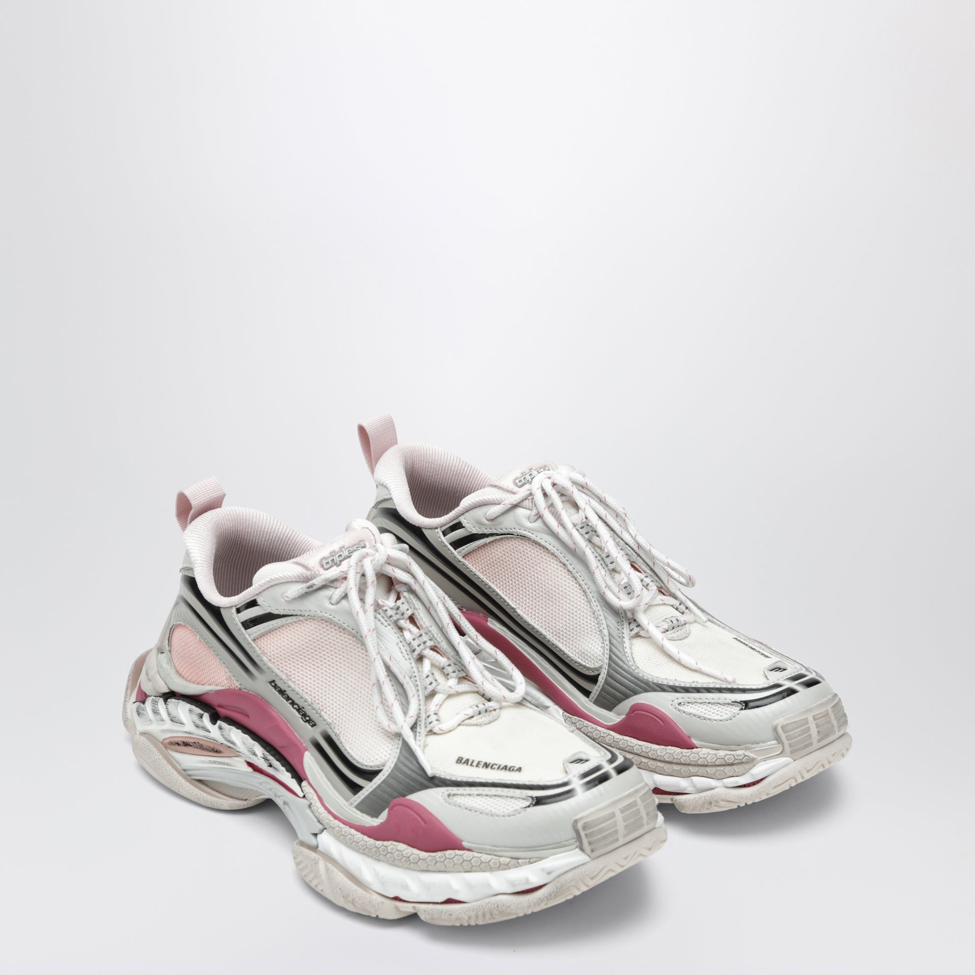 Triple S.2 Gradient sneakers in gradient purple polyurethane