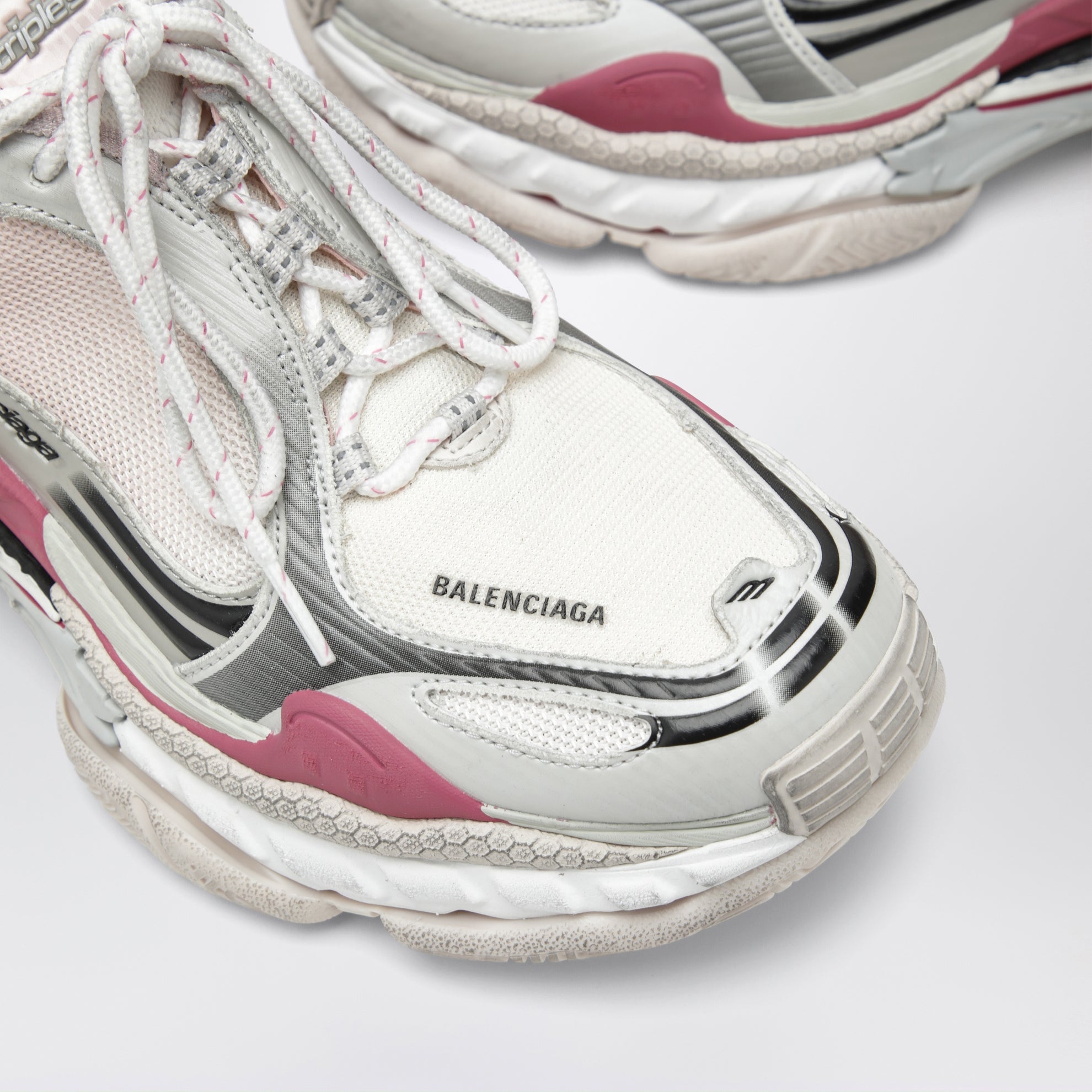 Triple S.2 Gradient sneakers in gradient purple polyurethane
