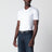 Weißes T-Shirt aus Stretch-Modal