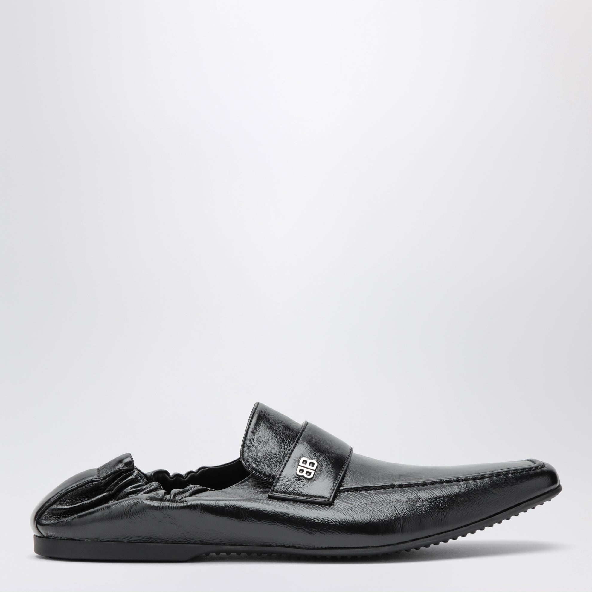 Palermo BB loafer in goat leather in black
