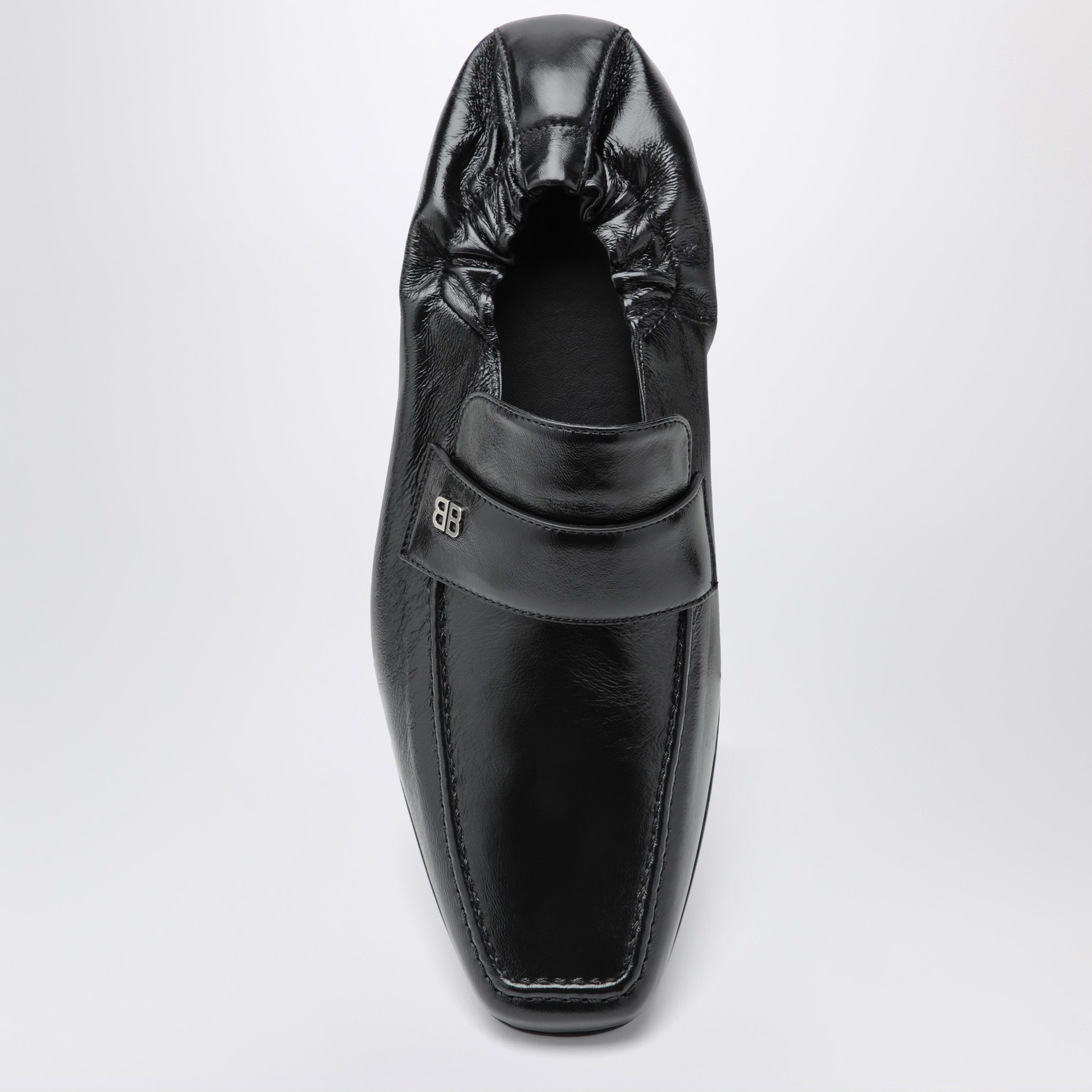 Palermo BB loafer in goat leather in black