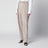 Beige mélange wool trousers