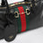 Medium Borsetto black leather Boston bag