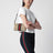 Borsa a spalla in tessuto GG color sabbia