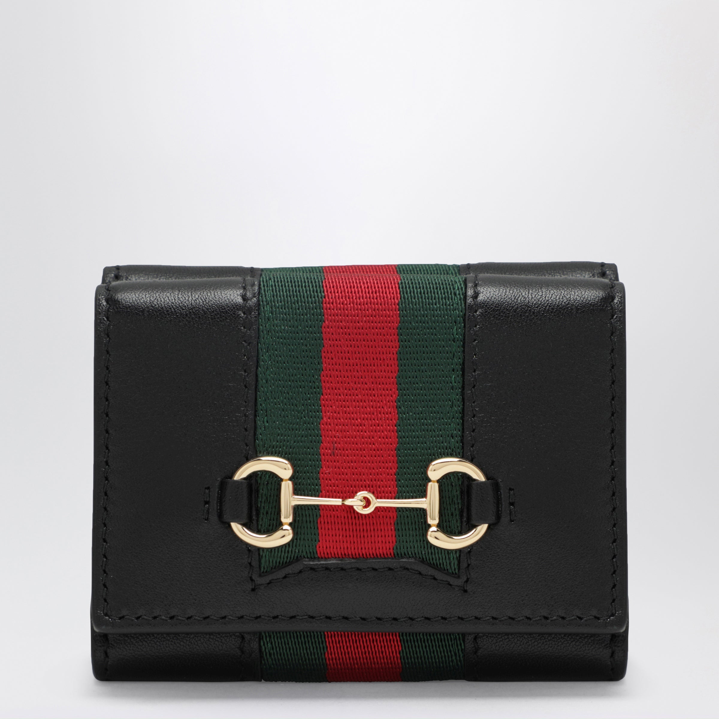 小物 archive GUCCI hustler bit leather wallet GUCCI Small tri-fold Gucci Horsebit Web wallet | TheDoubleF
