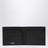Cash folded square lambskin wallet in black
