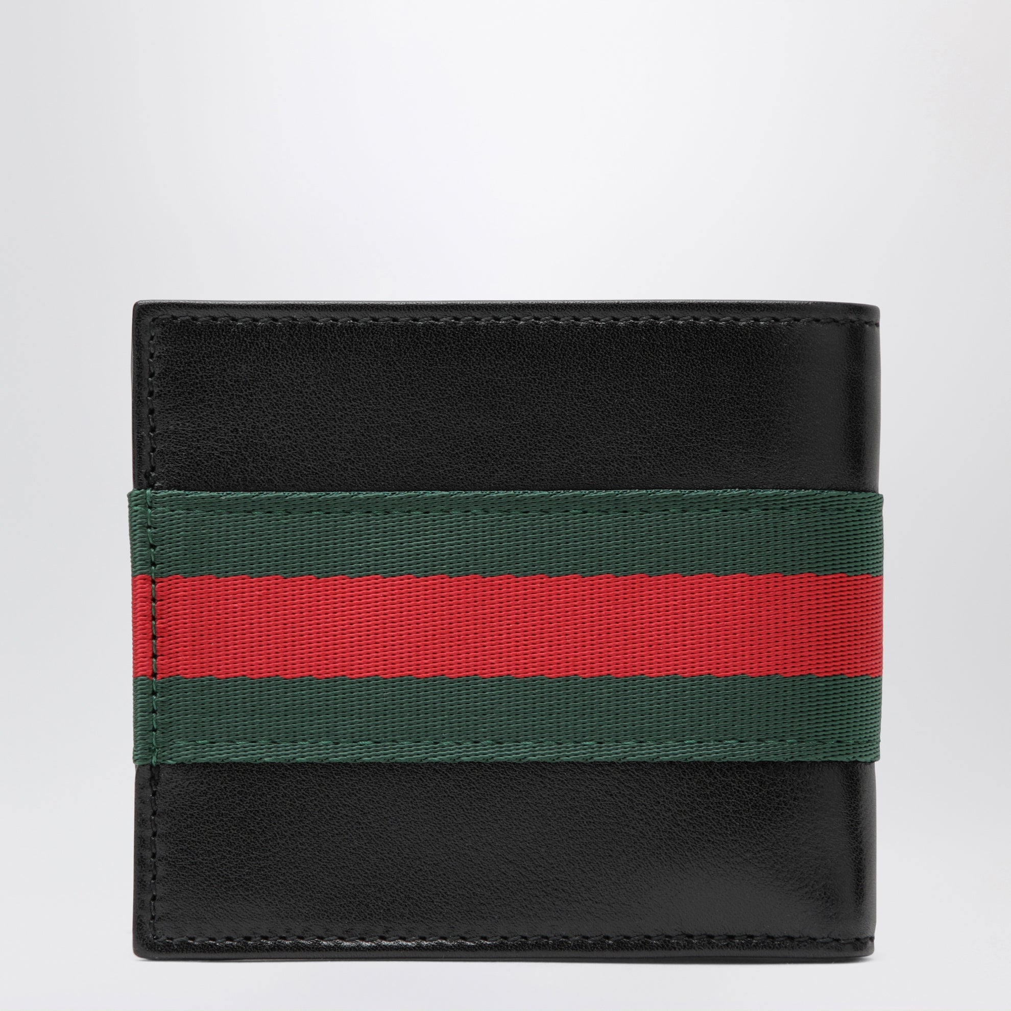Web Trademark bi-fold wallet black