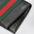 Web Trademark bi-fold wallet black