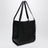Corriere mittlere Tote aus geflochtenem Leder schwarz