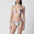 Bikini in jersey sparkling stampato con stampa Gucci Flora