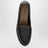 Silenzio loafers in espresso color with Intrecciato