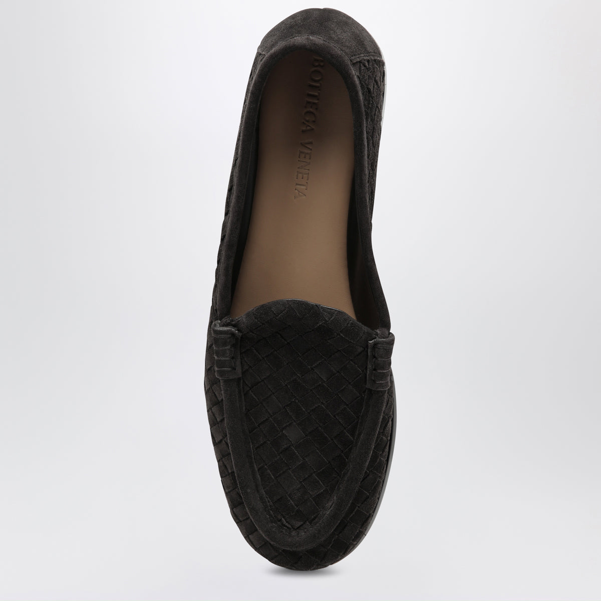 Silenzio espresso suede loafers