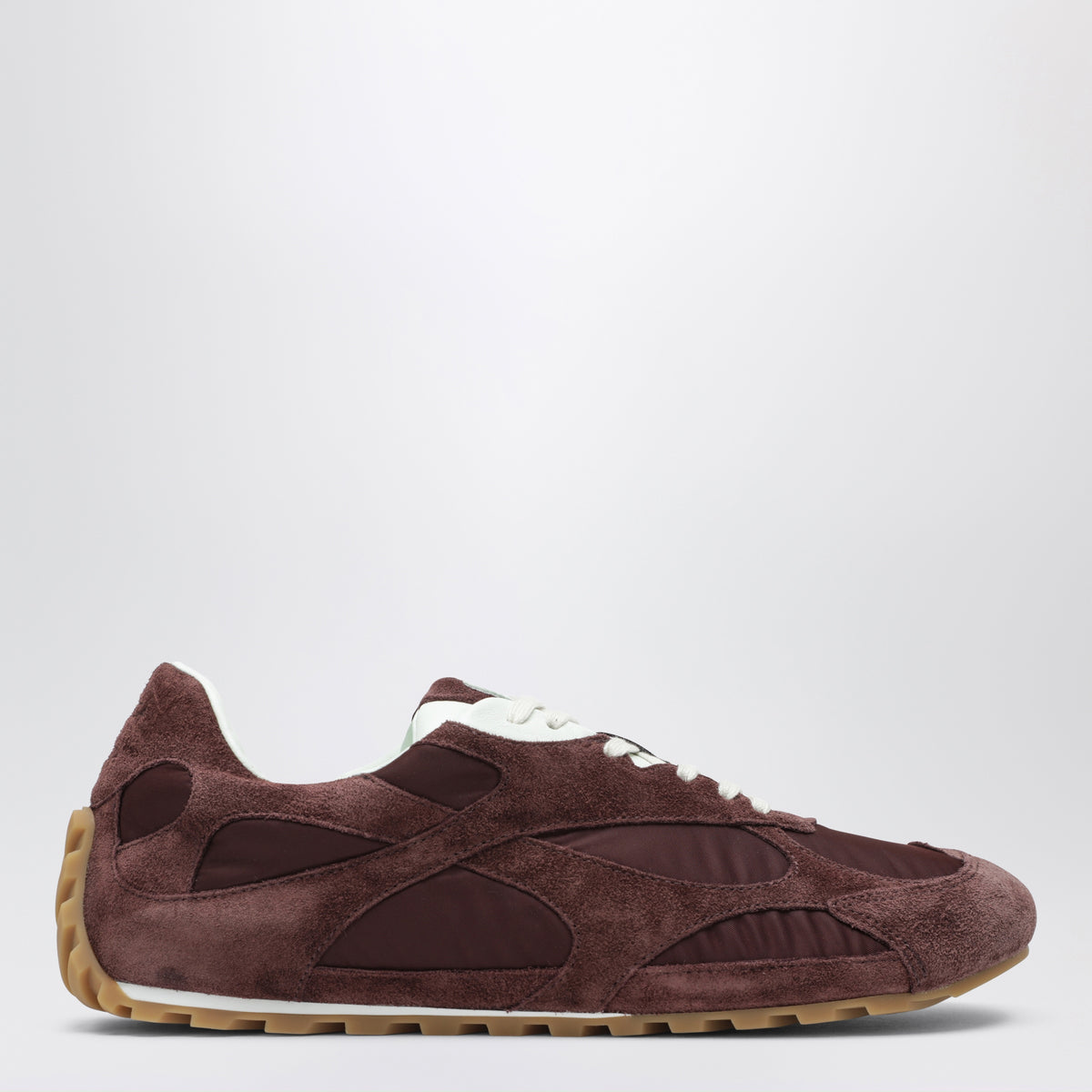Bottega Veneta Orbit Flash Deep Mahogany / Glacier sneakers 